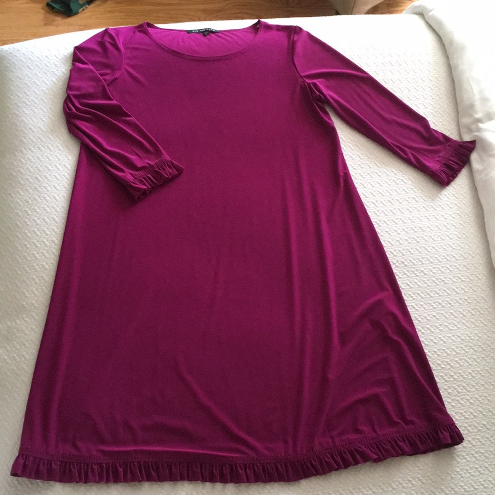 Nik and Nash pretty plum dress Size S